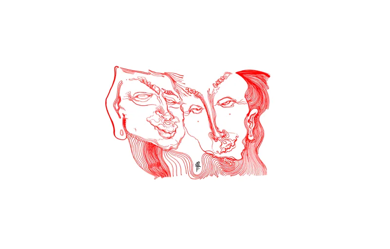 Amileto e São Longanso — serigrafia